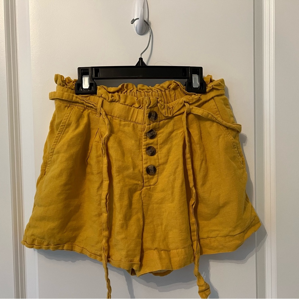 Yellow American Eagle Shorts